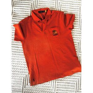 Polo Ralph Lauren SP26 PROTO Sample Camp Collar Shirt Embroidered Sunset Rare